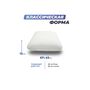 Анатомическая подушка Фабрика сна Memory-4 L gel 67x43x13