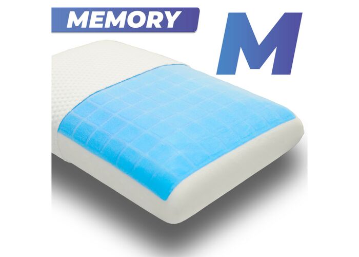 Анатомическая подушка Фабрика сна Memory-4 M gel 60x40x12