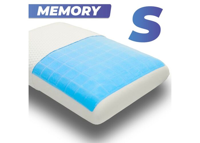 Анатомическая подушка Фабрика сна Memory-4 S gel 50х30х10