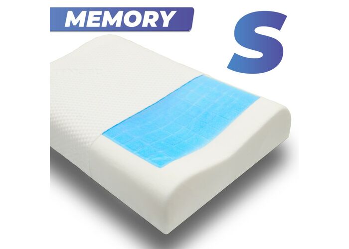 Анатомическая подушка Фабрика сна Memory-5 S ergo-gel 50x30x8/11