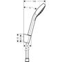 Душевой набор Hansgrohe Croma Select S, 1jet, 26420400