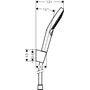 Душевой набор Hansgrohe Raindance Select S 120, 27668000