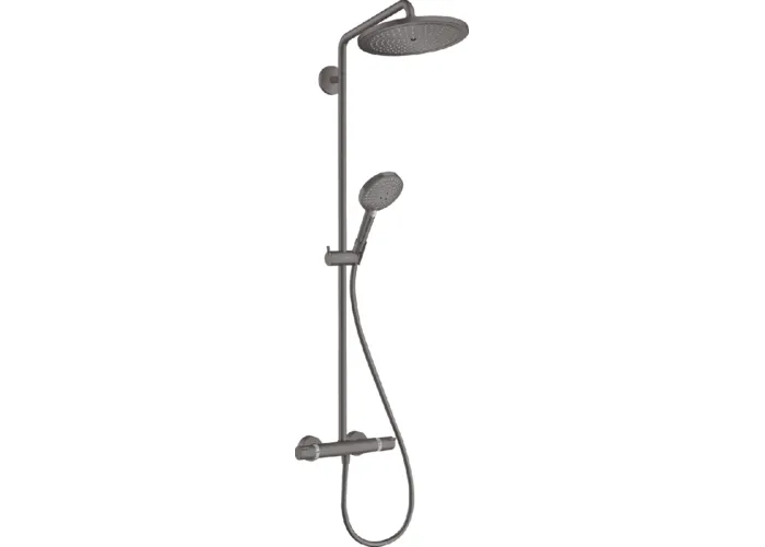 Душевая с термостатом Hansgrohe Croma Select 280, черный хром, 26890340