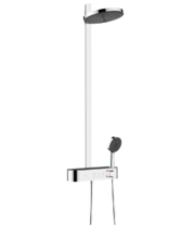 Душевая система Hansgrohe Pulsify Showerpipe 260, 2j, EcoSmart, хром, 24241000