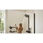 Душевая система Hansgrohe Pulsify Showerpipe 260, 2j, EcoSmart, матовый черный, 24241670