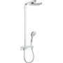 Душевая система Hansgrohe Raindance Select E, 2jet, EcoSmart, 27283000