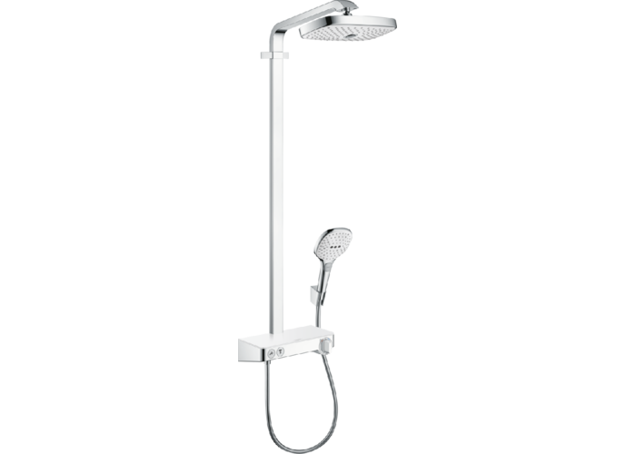 Душевая система Hansgrohe Raindance Select E, 2jet, EcoSmart, 27283400