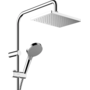 Душевая система Hansgrohe Vernis Shape Showerpipe 230, 1j, Reno EcoSmart, хром, 26289000