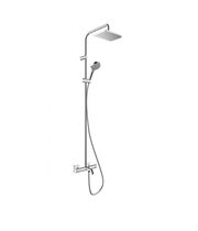 Душевая система Hansgrohe Vernis Shape Showerpipe 230, 1jet, термостат, хром, 26284000