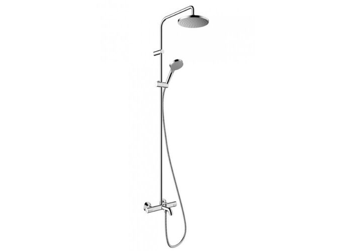 Душевая система с термостатом для ванны Hansgrohe Vernis Blend Showerpipe 200, 26274000