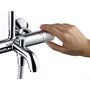 Душевая система с термостатом для ванны Hansgrohe Vernis Blend Showerpipe 200, 26274000
