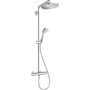 Душевая стойка с термостатом Hansgrohe Croma Select 280, EcoSmart, 26794000