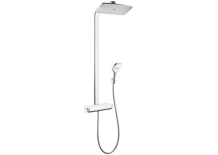 Душевая стойка с термостатом Hansgrohe Raindance Select E Showerpipe 360, 27112400