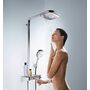 Душевая стойка с термостатом Hansgrohe Raindance Select Showerpipe E300, 3jet, 27127000