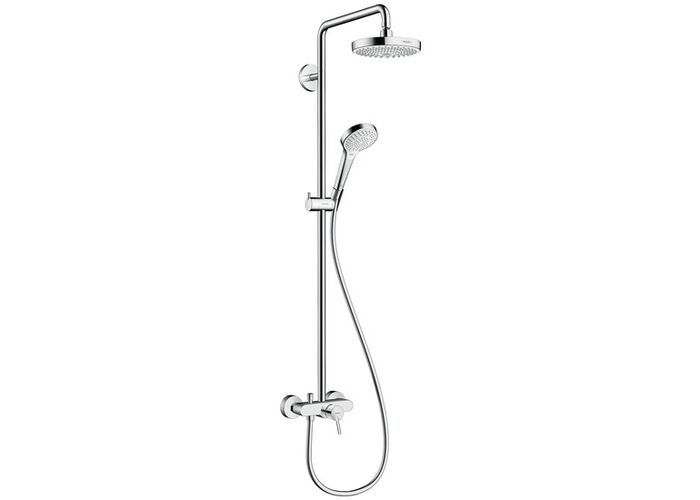 Душевая стойка со смесителем Hansgrohe Croma Select S 180 Showerpipe, 2jet, 27255400