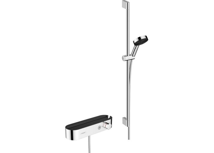 Душевой набор Hansgrohe Pulsify Select 105 Relaxation, штанга 90 см, 3j, 24270000