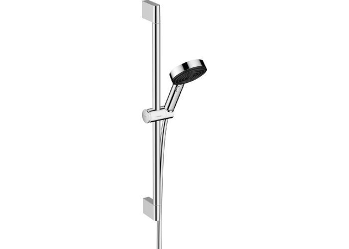 Душевая стойка Hansgrohe Pulsify 105 Relaxation, EcoSmart, штанга 65 см, 24161000
