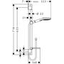 Душевая стойка Hansgrohe Raindance Select Е 120, 3jet, 65 см, 26620000