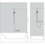 Душевой набор Hansgrohe Croma Select E, 1jet, EcoSmart, штанга 65 см, 26585400