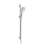 Душевой набор Hansgrohe Croma Select E Multi, EcoSmart, штанга 90 см, 26591400