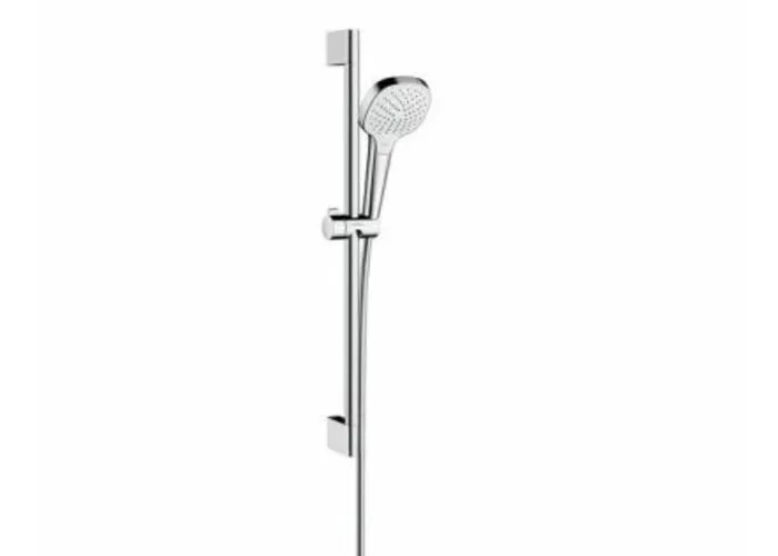 Душевой набор Hansgrohe Croma Select E Vario, EcoSmart, штанга 65 см, 26583400