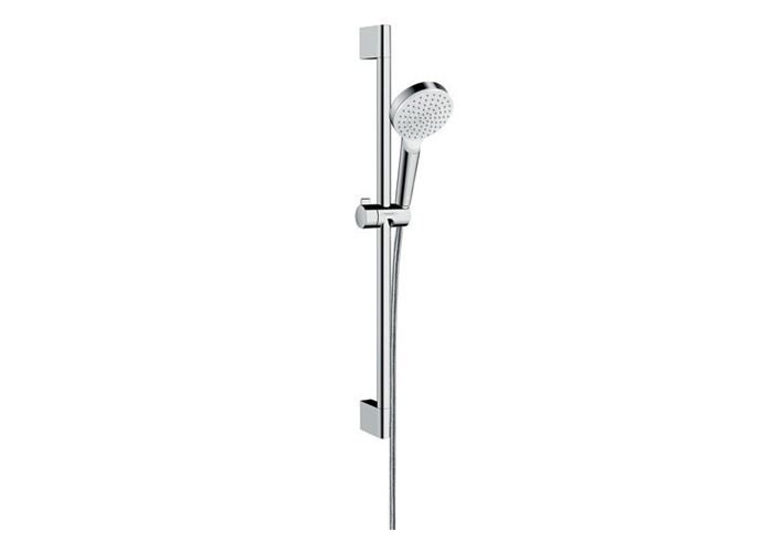 Душевой набор Hansgrohe Crometta, 1jet, EcoSmart, штанга 65 см, 26535400