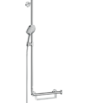 Душевой набор Hansgrohe Raindance 120, 3jet, штанга 110 см, левый, 26324000
