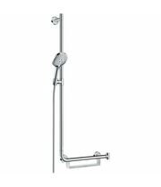 Душевой набор Hansgrohe Raindance 120, 3jet, штанга 110 см, правый, 26326000