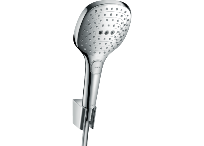 Душевой набор Hansgrohe Raindance Select E 120, 3jet, шланг 125 см, 26700000