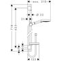 Душевой набор Hansgrohe Raindance Select S 120, 3j, 27654000
