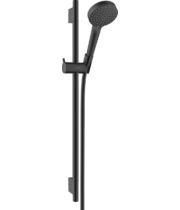 Душевой набор cо штангой Hansgrohe Vernis Blend Vario, EcoSmart, 65 cм, матовый черный, 26423670