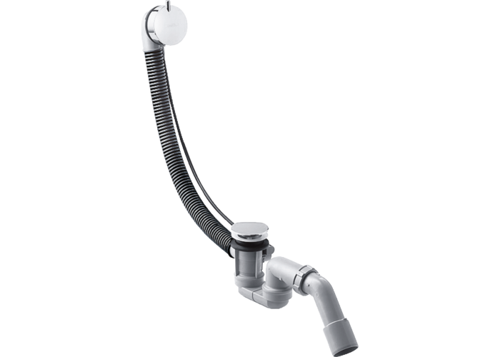 Готовый набор Hansgrohe Flexaplus S, слив/перелив для стандартных ванн, 58150000