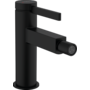 Смеситель для биде Hansgrohe Finoris, с клапаном Push-Open, черный матовый, 76200670