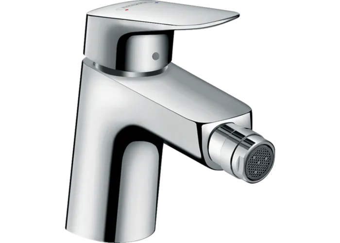 Смеситель для биде Hansgrohe Logis 70, с сливным гарнитуром, 71203000
