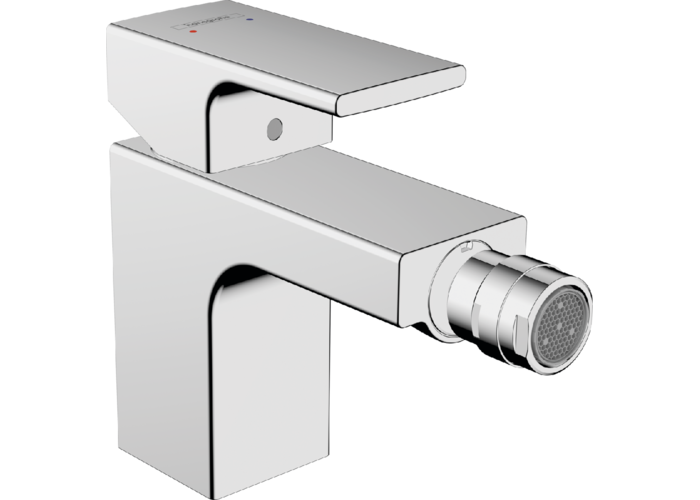 Смеситель для биде Hansgrohe Vernis Shape, с гарнитуром, хром, 71211000