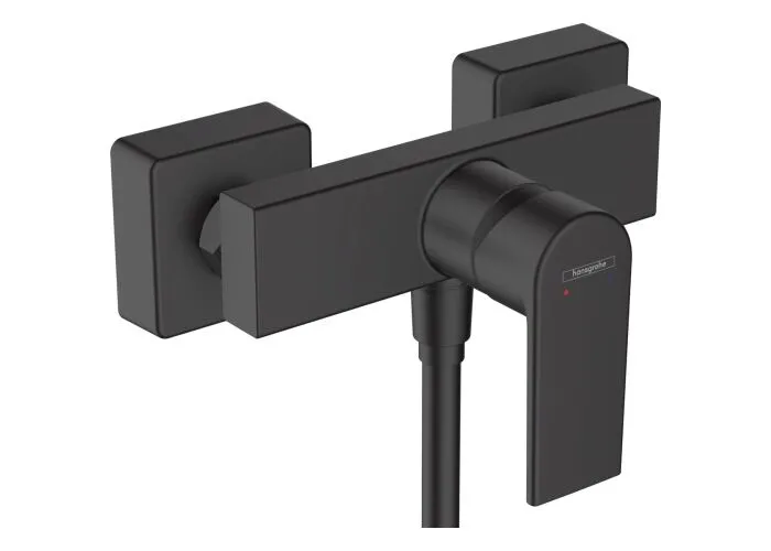 Смеситель для душа Hansgrohe Vernis Shape, однорычажный, матовый черный, 71650670