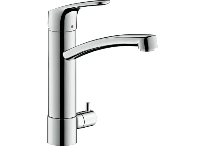 Кухонный смеситель Hansgrohe Focus 200, с запорным вентилем, 31803000