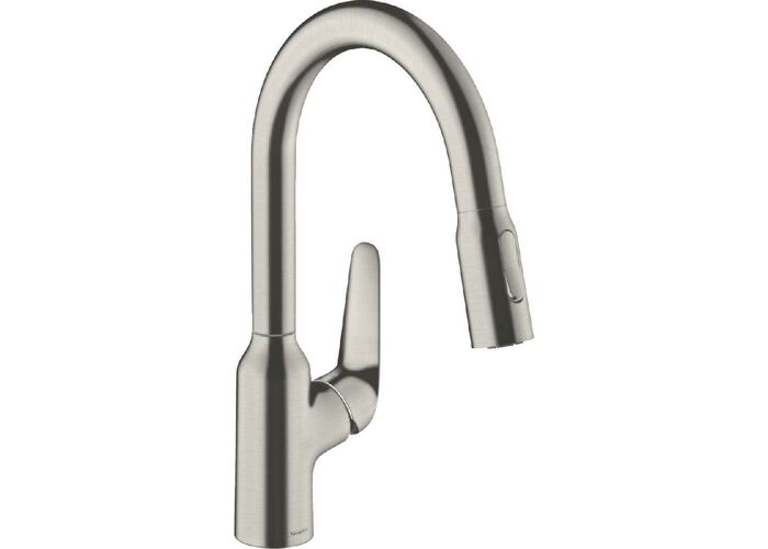 Кухонный смеситель Hansgrohe Focus M42-180, с душем, sBox, 71821800