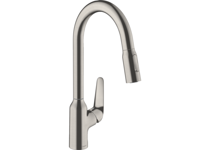 Кухонный смеситель Hansgrohe Focus M42-220, с душем, 2jet, 71800800