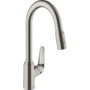Кухонный смеситель Hansgrohe Focus M42-220, с душем, 2jet, 71800800