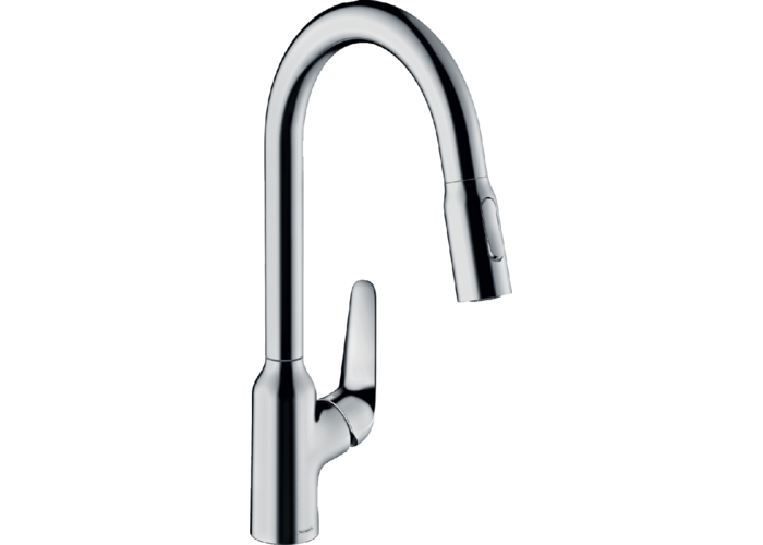 Кухонный смеситель Hansgrohe Focus M42-220, с душем, sBox, 71820000