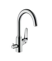 Кухонный смеситель Hansgrohe Focus M42-220, с вентилем, 1jet, 71803000