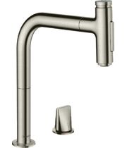 Кухонный смеситель Hansgrohe Metris Select M71-200, с душем, sBox, 73818800