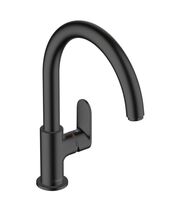 Кухонный смеситель Hansgrohe Vernis Blend M35 260, матовый черный, 71870670