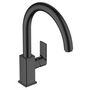 Кухонный смеситель Hansgrohe Vernis Shape M35 260, матовый черный, 71871670