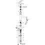 Кухонный смеситель Hansgrohe Zesis M33 150, Eco, хром, 74811000