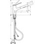Кухонный смеситель Hansgrohe Zesis M33, 150 с вытяжным душем, sBox lite, черный матовый, 74803670
