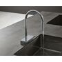 Смеситель для кухни Hansgrohe Aquno Select M81 170, с вытяжным душем, черный, 73831670