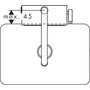 Смеситель для кухни Hansgrohe Aquno Select M81 170, с вытяжным душем, черный, 73831670