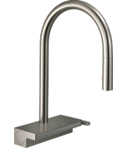 Смеситель для кухни Hansgrohe Aquno Select M81 170, с вытяжным душем, нерж, 73837800